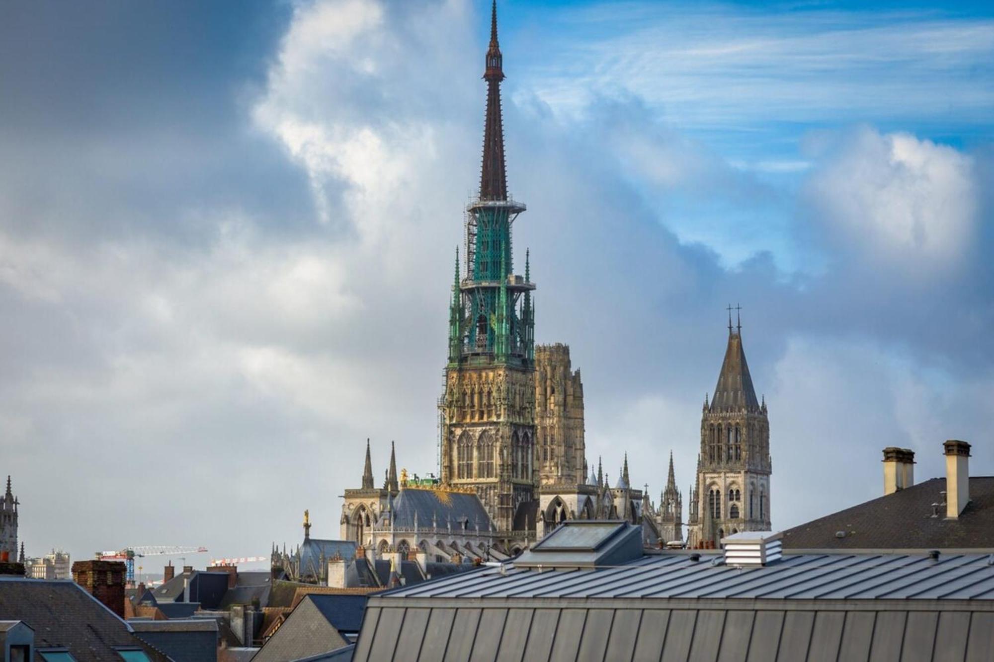 Ferienwohnung Armand Superbe F4 Centre Rouen Vue Incroyable ! Exterior foto