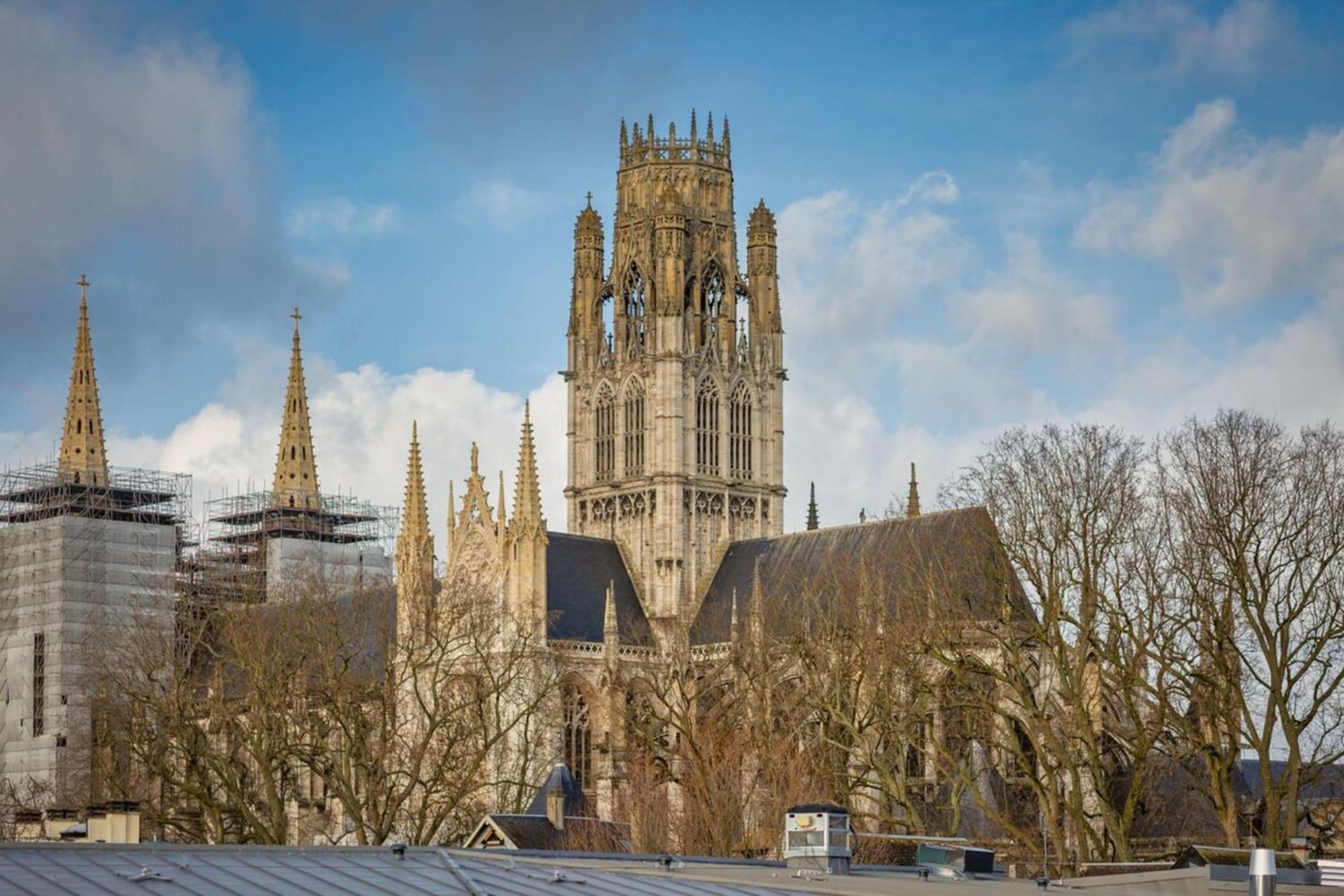 Ferienwohnung Armand Superbe F4 Centre Rouen Vue Incroyable ! Exterior foto